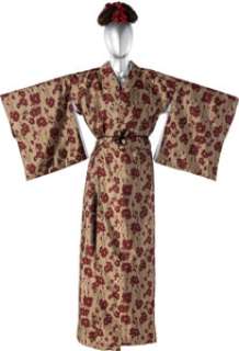 Westworld (HBO®Original 2016-2022) Thandiwe Newton "Maeve Millay" Shogun Clean and Bloody Kimono and Hairpieces from Season 2, Episode 5: "Akane no Mai". (Total: 2 Items)