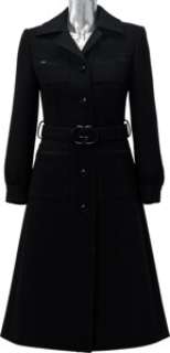 Gossip Girl (Max® Original, 2021-2023), Emily Lind "Audrey Hope" Black Gucci Coat from Season 2, Episode 2: "Guess Who‘s Coming At Dinner."