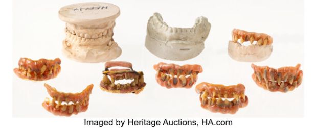 Star Trek Franchise (Paramount TV, 1987-2005), Collection of (52) Pairs of Alien Teeth Prosthetics & Contact Lenses. | Heritage