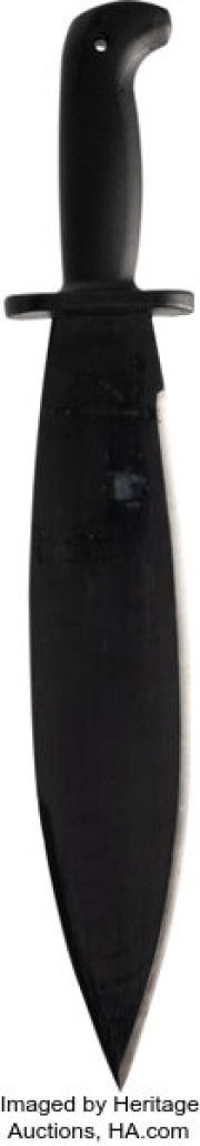 Morgan Jones (Lennie James), Hero Knife and Accessories from The Walking Dead (AMC 2010-2022, Seasons 5-7).