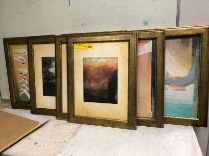 Large group of assorted artwork from heroes bedroom from the popular sci-fi tv series | Direct Liquidation