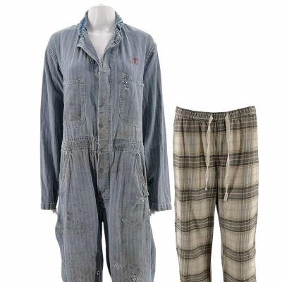 Lot 7: Onslaught Celeste Cross Screen Worn Photo Double Coveralls & PJ Pants Ch 1 Sc Multiple | VIP Fan Auctions