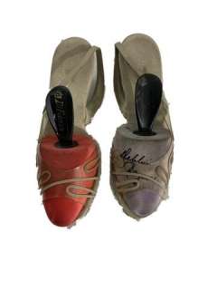 Debbie Reynolds Personal Signed Norman Kaplan Shoes | Premiere Props