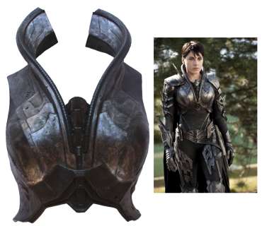 Screen-Worn Armor From ‘‘Man of Steel‘‘ Worn by Actress Antje Traue as ‘‘Faora‘‘