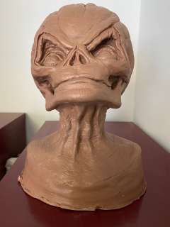 Clay sculpture of "Sam" From "Trick ’r Treat" | Direct Liquidation