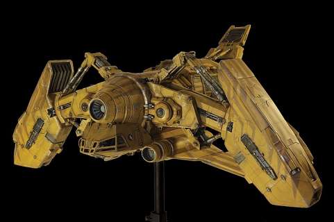 Lot 1585 - "The Betty" model made from castings of original film model from Alien: Resurrection.