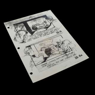 Back to the Future - Original Production Used Storyboard - 24-11 | Icons of Pop Culture