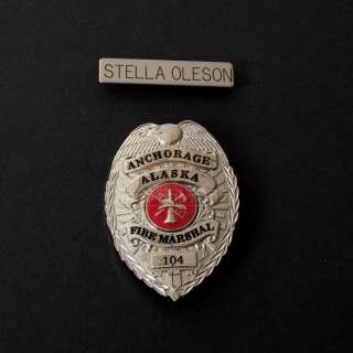30 Days of Night - Stella Oleson’s (Melissa George) Badge & Name Tag – 27-24 | Icons of Pop Culture