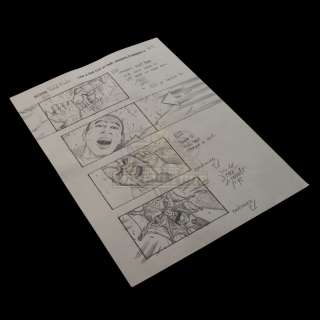 Jeepers Creepers 2 – Original Hand Drawn Storyboard – 31-28 | Icons of Pop Culture