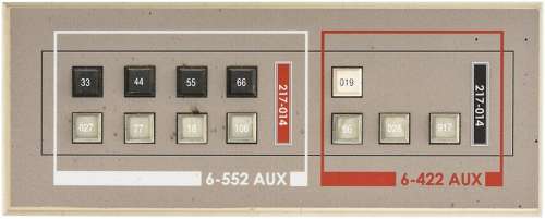 Star Trek: Enterprise NX-01 Button Panel #1 | Propworx