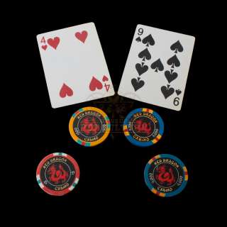Rush Hour 2 - "Red Dragon" Playing Cards & Casino Chips - 33-37 | Icons of Pop Culture