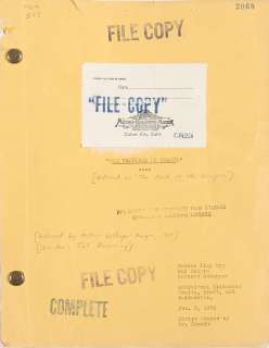 A screenplay of Mark of the Vampire | Bonhams