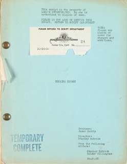 Lot 425 - A screenplay of Burning Secret by Stanley Kubrick