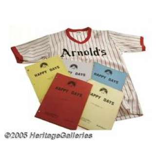 Happy Days Costume Shirt and Scripts. Included he "Happy Days" Costume Shirt and Scripts. | Heritage