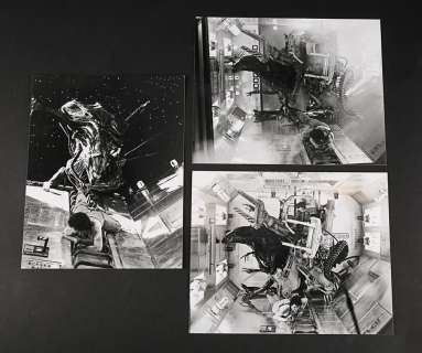 Alien & Aliens Collection Auction | Set of Stills Showing Ripley Trying To Escape From The Queen | Propstore