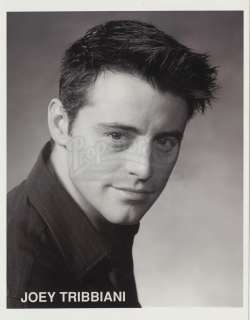 FRIENDS - Lot 107 - Joey Tribbiani‘s Purina One Audition Black and White Headshot and Resume