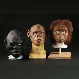 Planet of the Apes (2001) | Lot of Ape Masks | Propstore