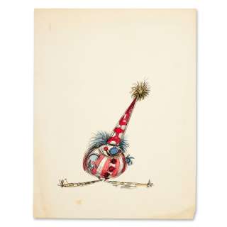 Tim Burton: The Black Cauldron, Original Character Design Concept Art, Walt Disney, 1985, | Bonhams