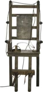 "Addams Family" Electric Chair. It’s creepy and it’s kooky, and altogether spooky: This (non-functioning) electric chair pro... | Heritage