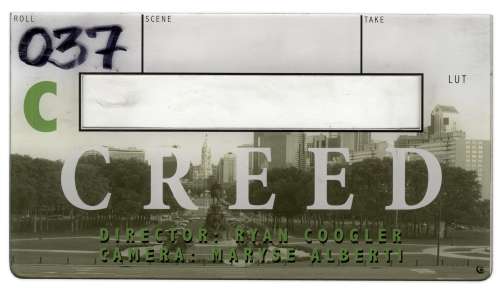 ’’Creed’’ Clapper Board -- With COA From MGM | Nate Sanders