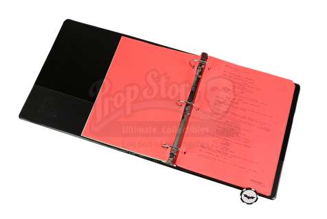 THE DARK KNIGHT (2008) - Lot 96 - Heath Ledger‘s Personal Script and Wrap Party Token