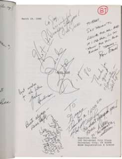 A Signed Script from "Body Slam" (1986). | Heritage