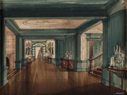 A Pre-Production Set Painting Signed by Dorothea Holt from "Gone With The Wind." | Heritage