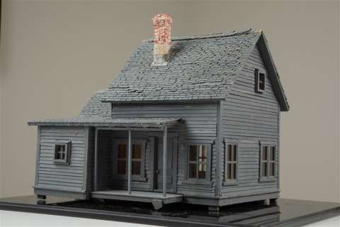 Lot #1 - Miniature Model House From The “Wizard Of Oz”