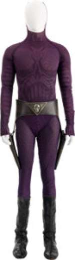 Billy Zane "The Phantom" Costume with Pair of Matching Hero Prop Pistols & Gun Rig from The Phantom... | Heritage