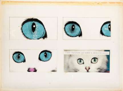 Maurice Binder Original Storyboard Title Sequence Artwork for Diamonds are Forever (Eon Productions, 1971). (Total: 7 Items)