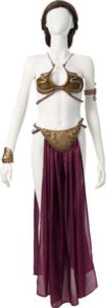 Star Wars: Episode VI - Return of the Jedi (TCF, 1983), Carrie Fisher "Princess Leia" Production Made Bikini Costume from Richard Miller. | Heritage