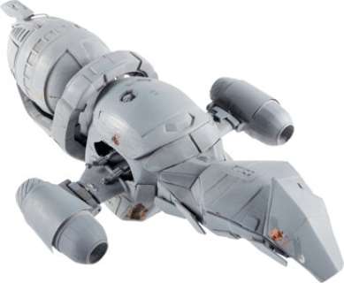 Firefly (TCF TV, 2002-2003), Serenity Spaceship and Shuttle Maquettes from Production.