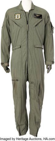 Independence Day (TCF, 1996), Will Smith "Steven Hiller" Flight Suit and Gloves. (Total: 3 Items) | Heritage