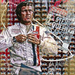 Luc Best - "Steve McQueen - Porsche 917" | Catawiki