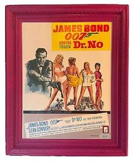 James Bond 007: Dr. No - Interactive Poster, Framed - Artist: Jules - Copy 1/2 | Catawiki