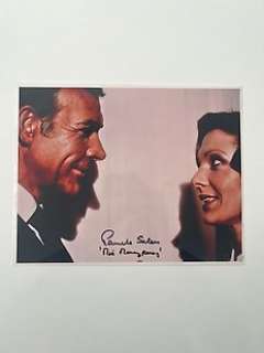 Handsigned photo of Pamela Salem as "Miss Moneypenny” with b´bc holographic COA, James Bond 007: Never Say Never Again - James Bond 007: Never Say Never Again, Handsigned photo of Pamela Salem as "Miss Moneypenny” with b´bc holographic COA