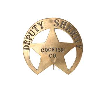 TOMBSTONE (1993) - Lot 1060 - Deputy Sheriff Badge