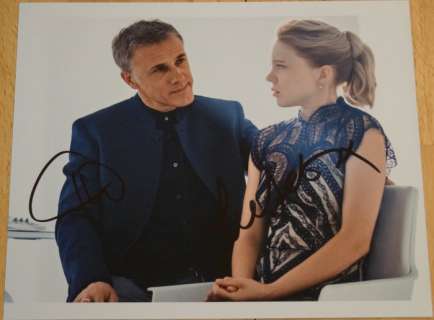James Bond 007: No Time To Die - Double signed by Léa Seydoux as Madeleine Swann & Christoph Waltz as Ernst Stavro Blofeld - Signed with Certified Genuine b´bc holographic COA | Catawiki