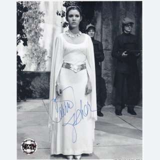 Star Wars - Signed by Carrie Fisher (+) (Princess Leia) | Catawiki