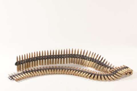 Machine Linked Bullet Belt Prop | Super Auctions