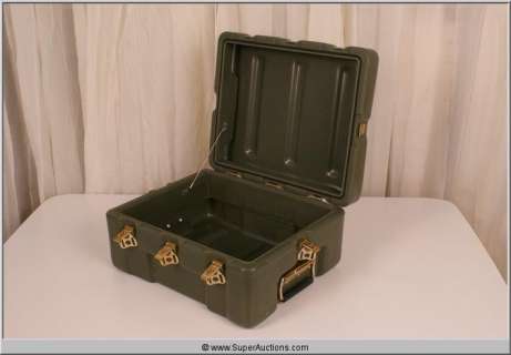 Lot 123 - "Law Abiding Citizen" 2009 Green Army Military Flight Case