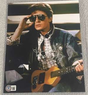 Back to the Future - Michael J fox Foto signed 8x10 Beckett BAS COA | Catawiki