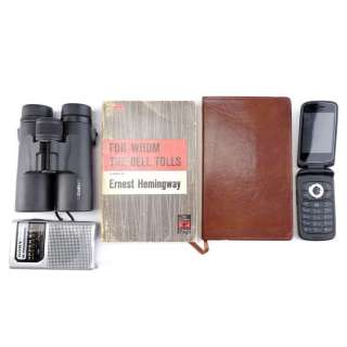 Better Call Saul - Lot 200 - Mike Ehrmantraut (as played by Jonathan Banks) Journal, Book, Binoculars, and Radio