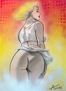 Alvin Silvrants (1979) - Marilyn Monroe sexy blowing skirt | Catawiki