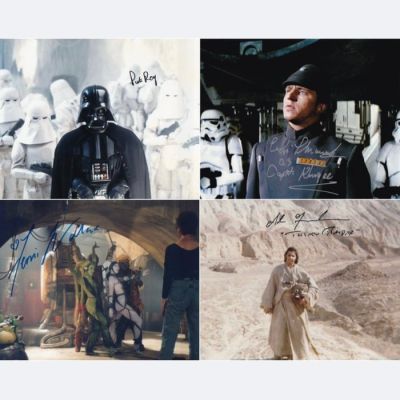 Star Wars - Big Lot of 4 Autographs! | Catawiki