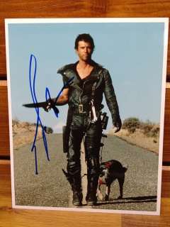 The Road Warrior "Mad Max 2" - Signed by Mel Gibson, with Letter of Authenticity - Photo, Autograph | Catawiki
