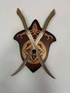 Lord of the Rings, Le seigneur des anneaux - Elven daggers of Legolas,real size
