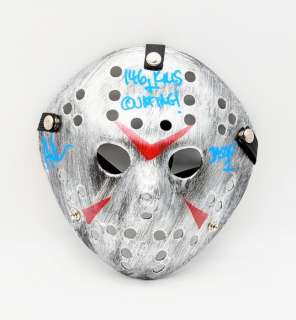Friday the 13th - Ari Lehman "The 1st Jason Vorhees" Autograph + Inscriptions "Jason 1" + "146 Kills + Counting!" | Catawiki