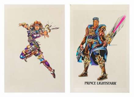 Skeleton Warriors Character Concept Artwork. | Van Eaton Galleries