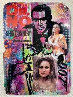 Alvin Silvrants (1979) - Dr. No Sean Connery - High Gloss cutting edge painting | Catawiki